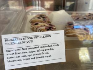 I wish I had gotten these scones for later... at Bashful Banana in Ocean City