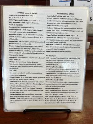 more lunch  at Bashful Banana in Ocean City