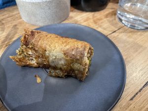 Vegan baklava   at Tahina in Northcote