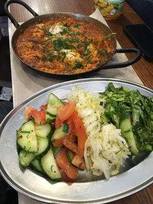 Eggs at Tahina in Northcote