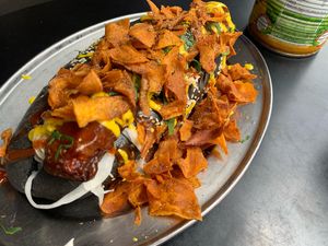 carrot hotdog at Tahina in Northcote