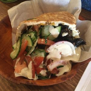 Yarakoht pita at Tahina in Northcote