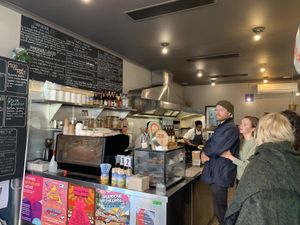 Inside at Tahina in Northcote