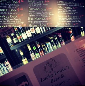Smart Dogs & Beer at Lucky Louie's Beer and Wieners in Erie