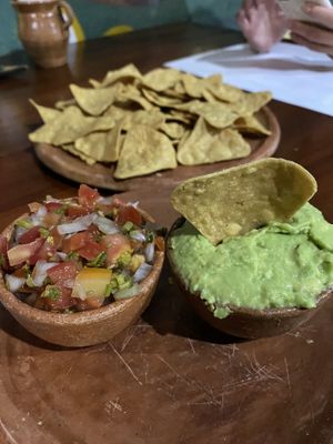 Nachos  at Nakum in Flores