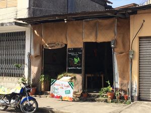 Outside at Nakum in Flores