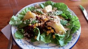 Mexican salad at Simple Things in Kampot