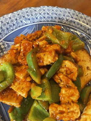 Tempeh Scrambled  at Simple Things in Kampot