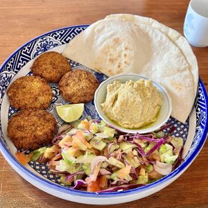 Falafel Plate   at Simple Things in Kampot