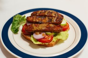 Tempeh Sandwich at Simple Things in Kampot