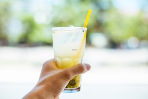 Passion Fruit Cooler at Simple Things in Kampot