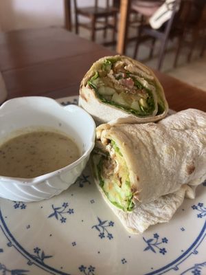  Crispy tofu wrap - best meal I’ve had on my trip!   at Simple Things in Kampot
