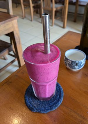 Twisted Citrus Smoothie at Simple Things in Kampot