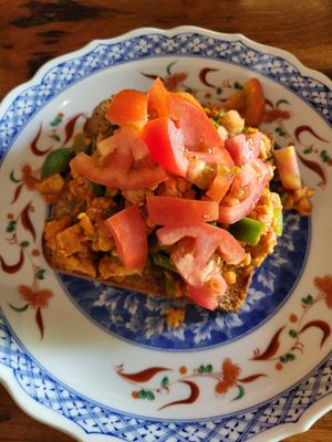 Tempeh at Simple Things in Kampot