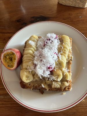 French toast   at Simple Things in Kampot