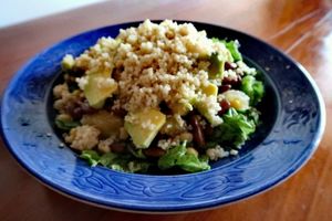 mexican salad at Simple Things in Kampot