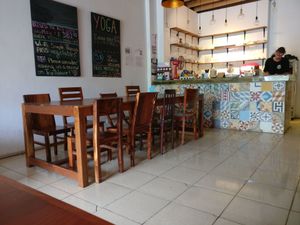 Inside downstairs at Simple Things in Kampot