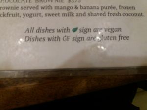 Lots of vegan options at Simple Things in Kampot