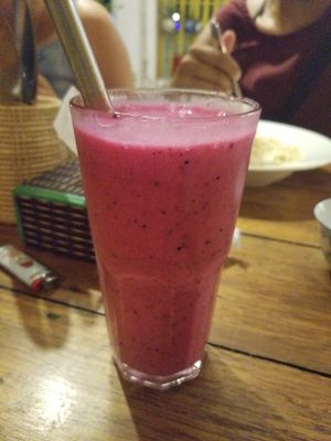 Passionate dragon shake at Simple Things in Kampot