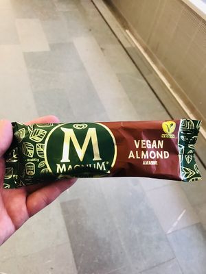 magnum vegan almond :) at K-Supermarket Kamppi in Helsinki