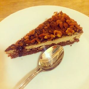 I think this cake is everyone's favourite at Cafe Köket in Helsinki