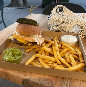 that pickle is!!!!! LEGJOBB !!!! at Vegan Love in Budapest