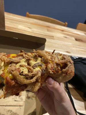 Perfect junk food   at Vegan Love in Budapest