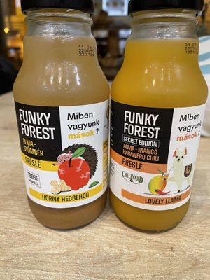 Softdrinks   at Vegan Love in Budapest