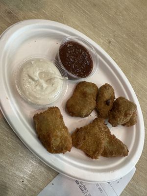 Nuggets  at Vegan Love in Budapest