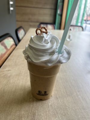Caramel shake  at Vegan Love in Budapest