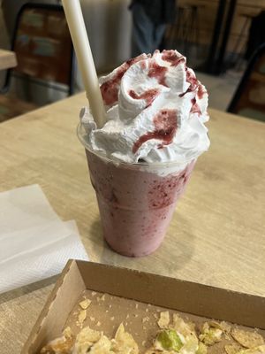 blueberry shblurb  at Vegan Love in Budapest