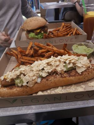 Mexican Dog at Vegan Love in Budapest