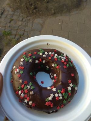 donut at Vegan Love in Budapest