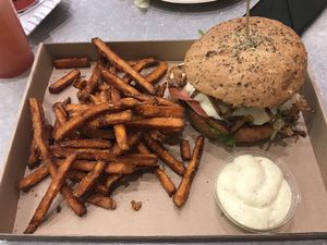 Best vegan burger which I ever tryed!   at Vegan Love in Budapest