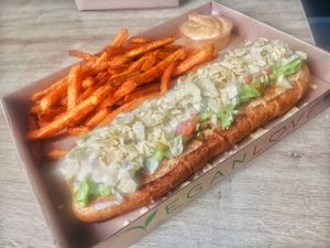 Amazing but messy at Vegan Love in Budapest