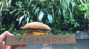 Mexi Burger at Vegan Love in Budapest