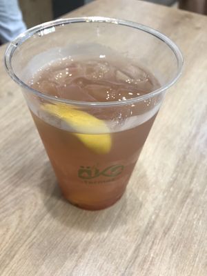 Raspberry Lemonade  at Vegan Love in Budapest