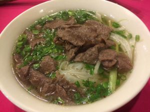 Starter of Pho at An Lac Chay - Hoan Kiem in Hanoi