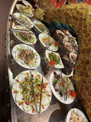 Salads  at An Lac Chay - Hoan Kiem in Hanoi