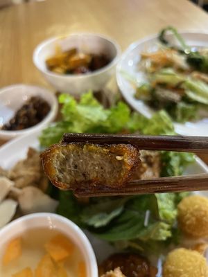 Meat close-up  at An Lac Chay - Hoan Kiem in Hanoi