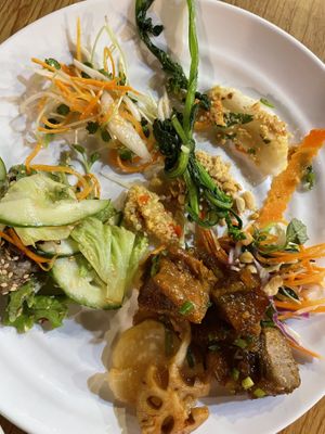 Salad   at An Lac Chay - Hoan Kiem in Hanoi