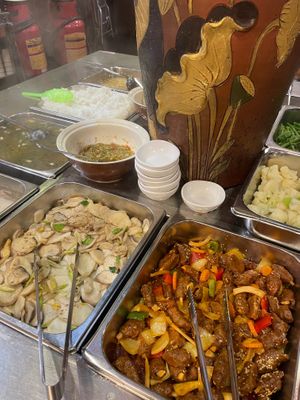 Mushrooms and beef - fav at An Lac Chay - Hoan Kiem in Hanoi