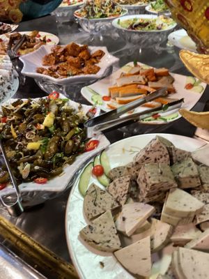 Mock meat is incredible   at An Lac Chay - Hoan Kiem in Hanoi