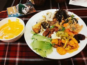 Pumpkin soup   at An Lac Chay - Hoan Kiem in Hanoi