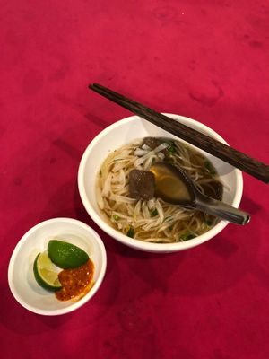 Vegan pho at An Lac Chay - Hoan Kiem in Hanoi