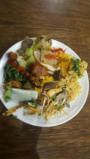 Vegan pate was good! at An Lac Chay - Hoan Kiem in Hanoi