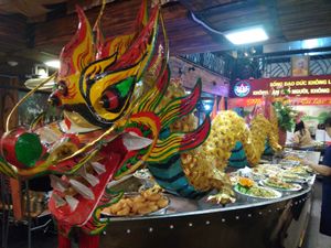 centerpiece at An Lac Chay - Hoan Kiem in Hanoi