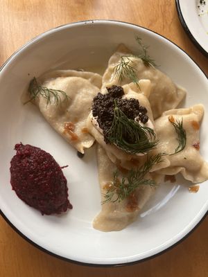 Pierogi z ziemniakami  at Apteka in Pittsburgh