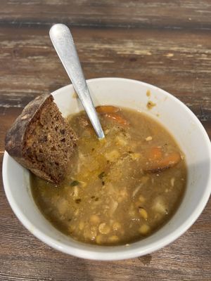 Soup #Veganuary at Apteka in Pittsburgh