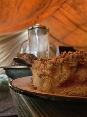 Dessert yumminess. Took one home    at Apteka in Pittsburgh